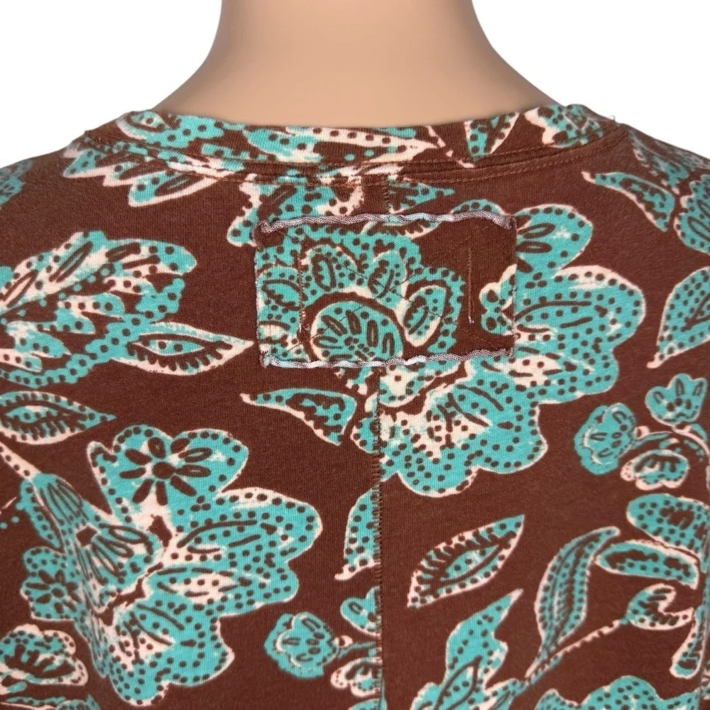 New Free People We The Free Nina Printed Tee Size M